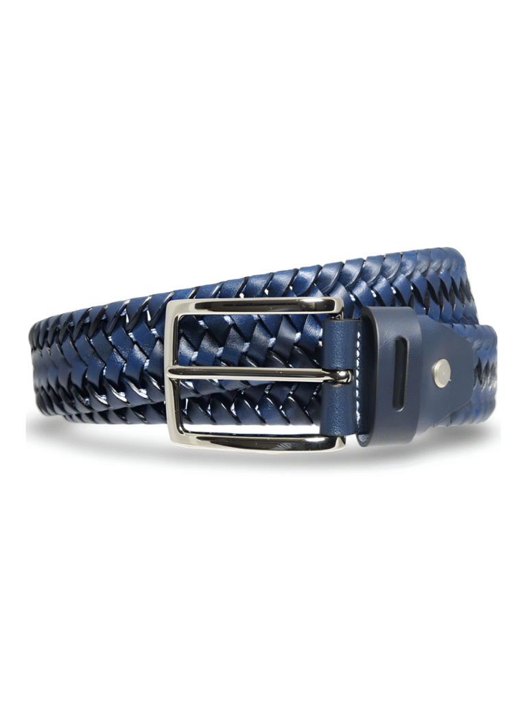 Pelle Intrecciata - Royal Blue