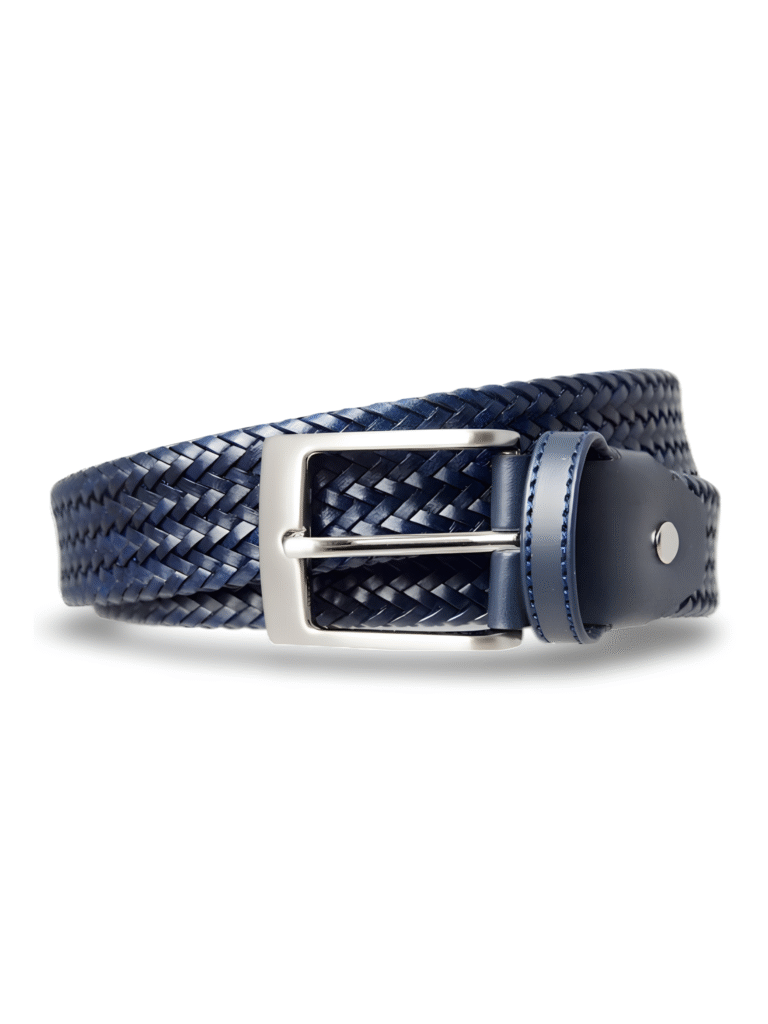 Pelle Intrecciata - Navy