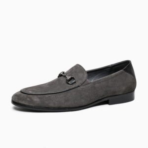 Men's Suede Horsebit Slip-On Shoes