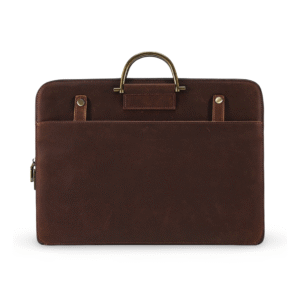 MR LANGFORD – The Bellagio Briefcase | Rustic Chestnut
