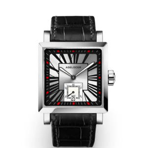 Agelocer – Romaire | Silver Surface, Black Belt