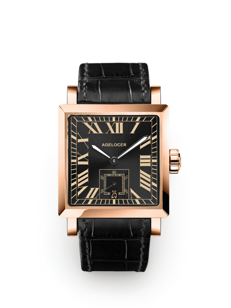 Agelocer – Romaire | Gold Shell, Black Surface