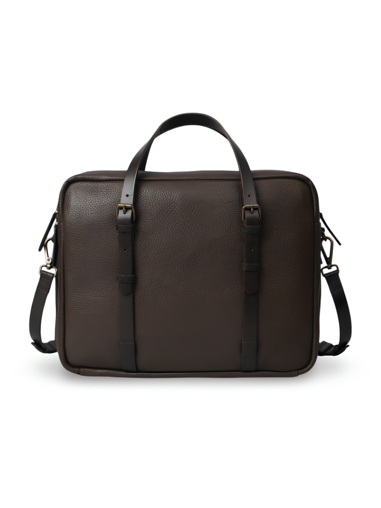 The Loire Attache - Mocha leather