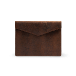The Asti iPad Sleeve - Burnt Chestnut