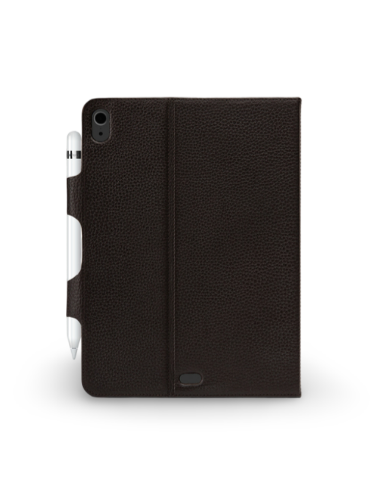 The Chic Ipad Leather Case - Espresso Brown