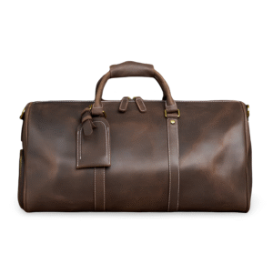 The Silk Road Duffle - Aged Cacao