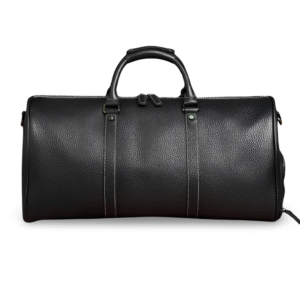 The Silk Road Duffle - Noir Texture