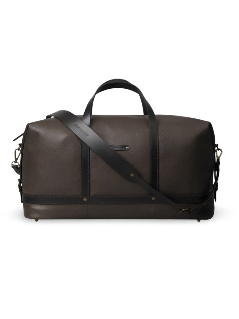 The Porto Vecchio Duffle - Dark Mocha