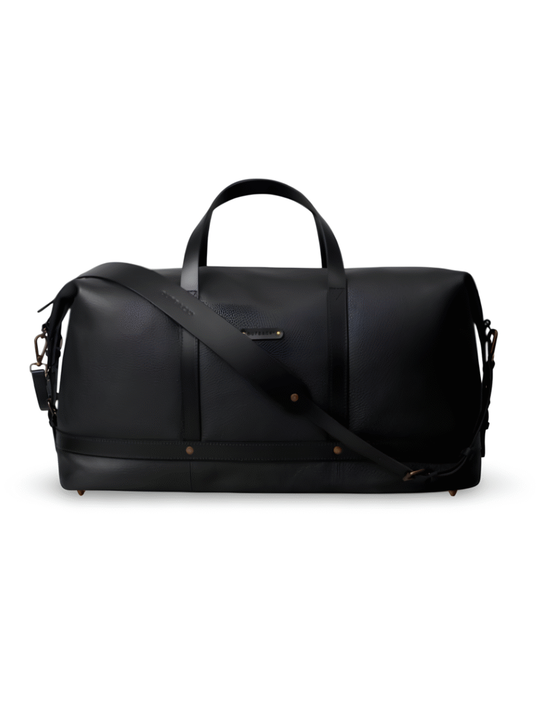 The Porto Vecchio Duffle - Jet Noir