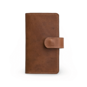 Aethel Leather Folio Wallet with MagSafe - Mocha