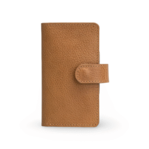 Aethel Leather Folio Wallet with MagSafe - Tan