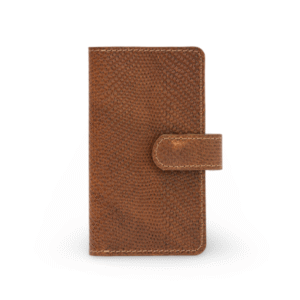 Aethel Leather Folio Wallet with MagSafe - Buff