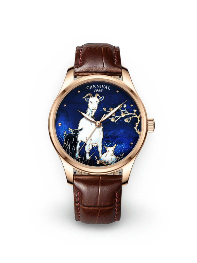 Carnival – Sky Goat | Brown Strap