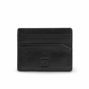 O/Z – Leather Slim Wallet | Charcoal Black