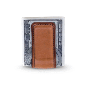 Dorian Magnetic Money Clip - Classic Tan