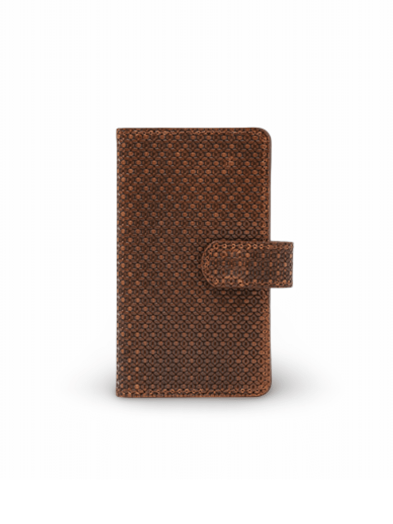 Aethel Leather Folio Wallet with MagSafe - Cinnamon