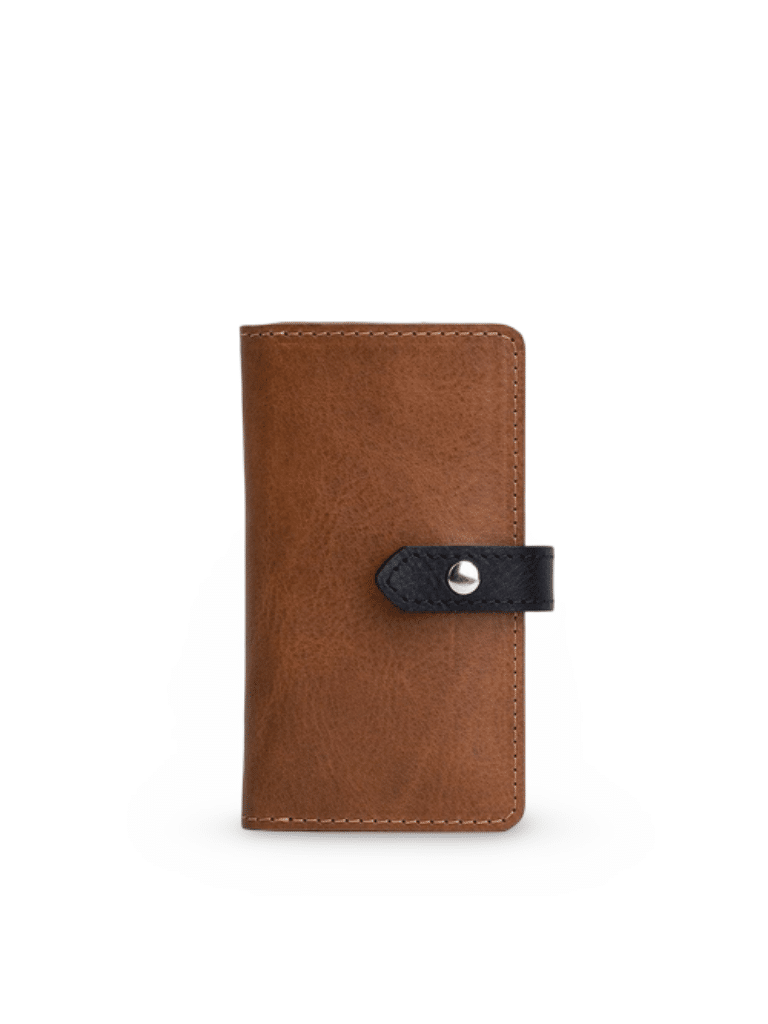 Fjord Leather folio wallet with Magsafe