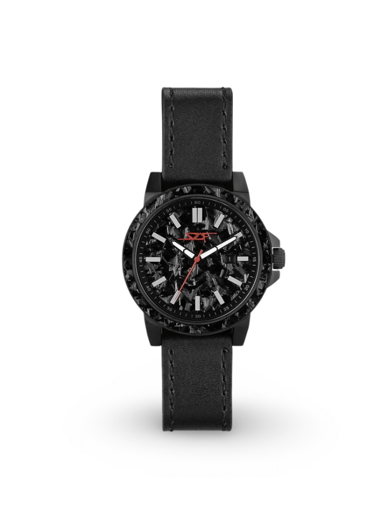 SCF – Forged Carbon Fiber Watch | Jet Black