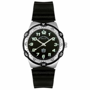 Field & Stream Men's Sport Watch + Dynamo LED Crank Carabiner Light
