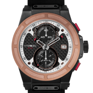 Hydrogen Watch – Otto Chrono Nato | Black Rose Gold Nato