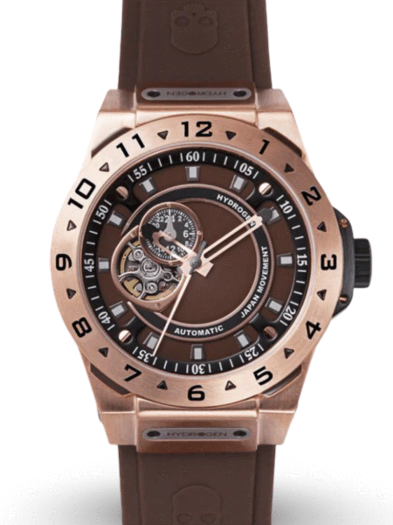 Hydrogen Watch – Vento | Brown Rose Gold