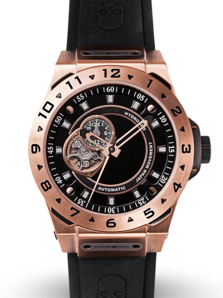Hydrogen Watch – Vento | Black Rose Gold