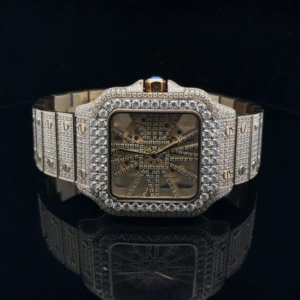 Moissanite – Engima Steel Yellow Gold