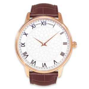 Amant – London | Rose Gold Brown Calf