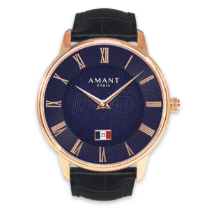 Amant – Paris | Rose Gold Black Calf