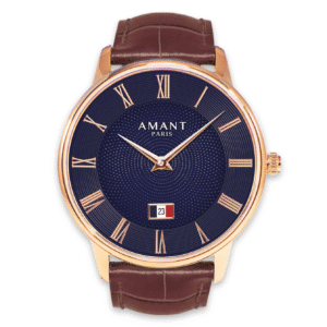 Amant – Paris | Rose Gold Brown Calf
