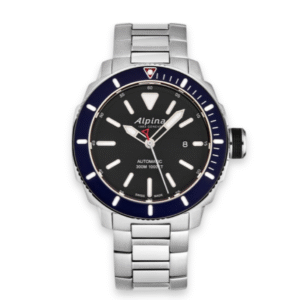 Alpina Men’s – AL-525LBN4V6B Seastrong Diver Black Dial