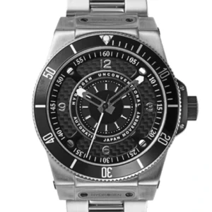 Hydrogen Watch – Sportivo | Silver Black Bracelet