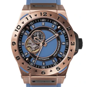 Hydrogen Watch – Vento | Rose Gold Light Blue