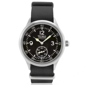 Techné – Field quartz watch | black
