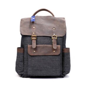 Handmade Unisex Canvas Backpack.