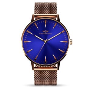Argo | Rose Gold Gloss - Cobalt Blue