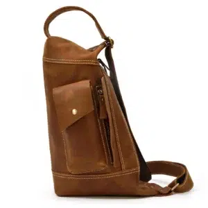 MR LANGFORD – The Sentinel Sling Pack | Rugged Chestnut