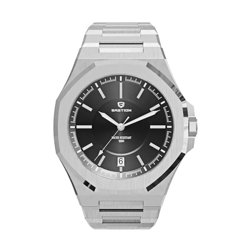 NOMAD – STAINLESS STEEL AUTOMATIC 42MM WATCH, WATERPROOF 10ATM (100m)